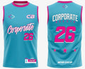 2026 Corporate Box Basketball Jersey (blue/pink)